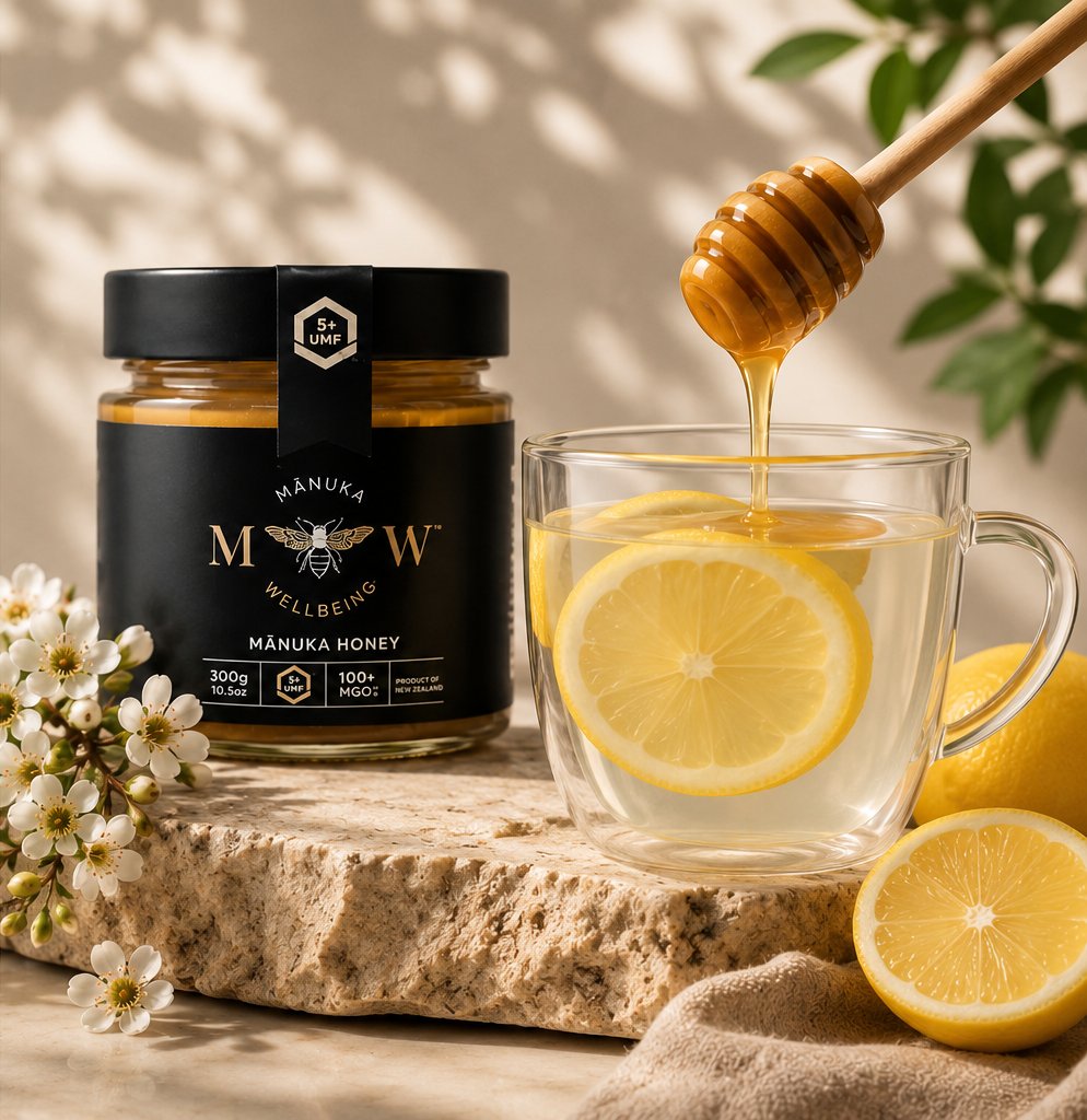Manuka-Honig-Zitronenwasser – Der perfekte Start in den Tag